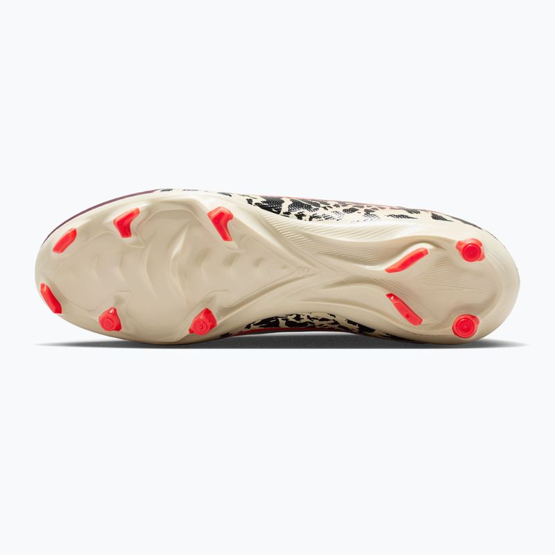 Кросівки футбольні чоловічі Nike United Mercurial Superfly 10 Academy MG burgundy crush/metallic silver 3