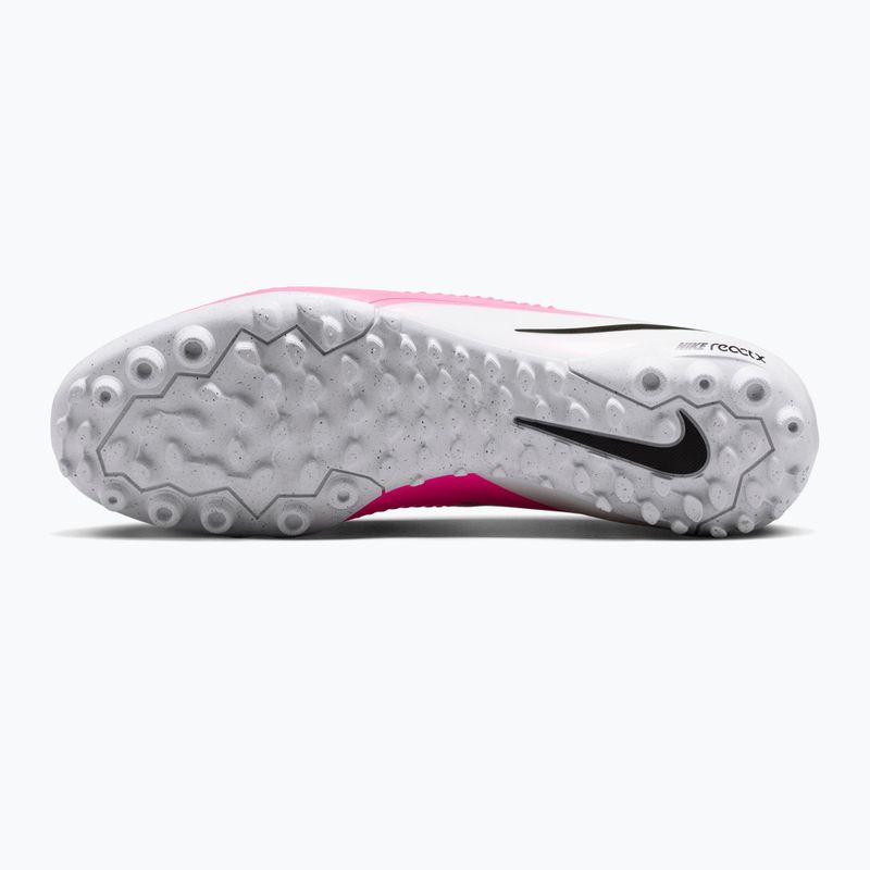 Кросівки футбольні чоловічі Nike React X Phantom 6 Low Pro TF multi color/black 3