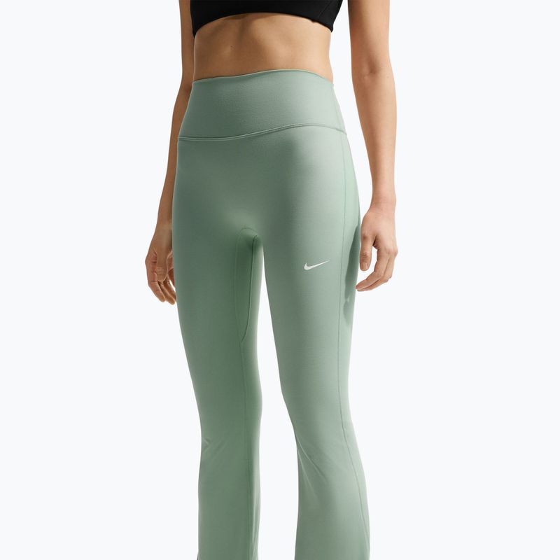 Легінси жіночі Nike One High Waisted Flared steam/white 4