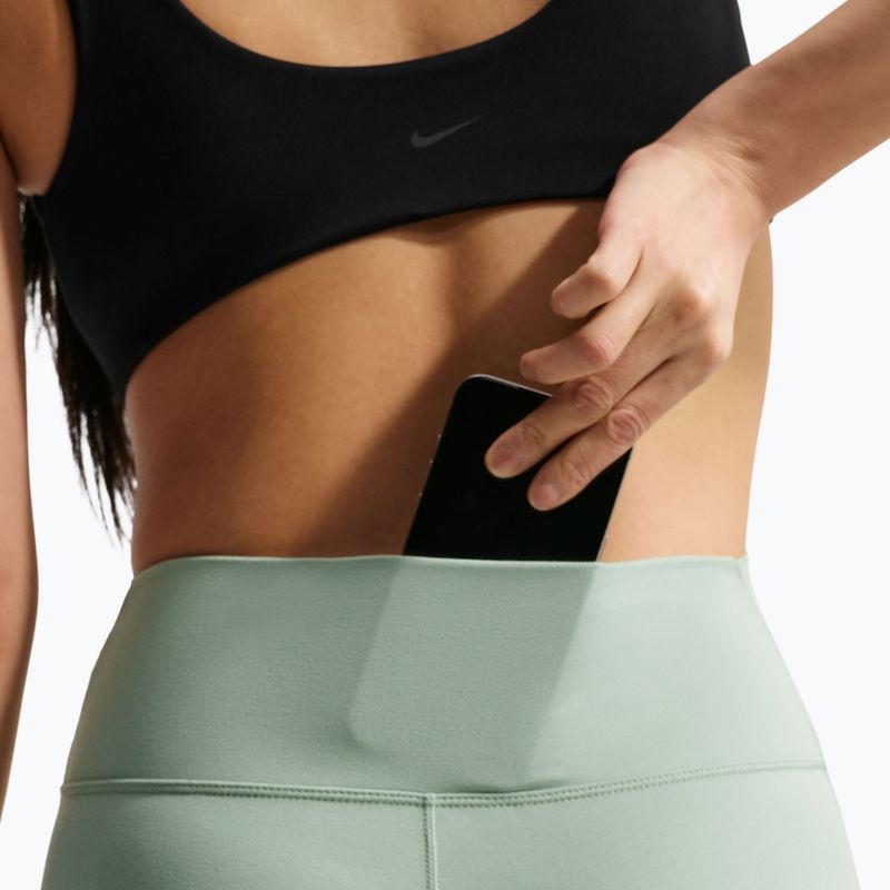 Легінси жіночі Nike One High Waisted Flared steam/white 6