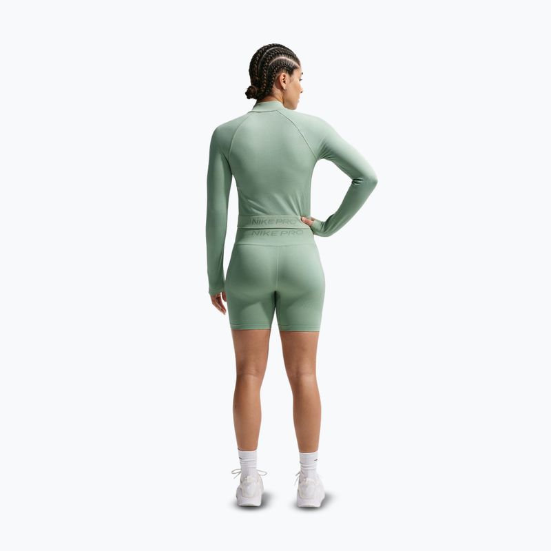 Кофта тренувальна жіноча Nike Pro Seamless Full Zip Top steam 3