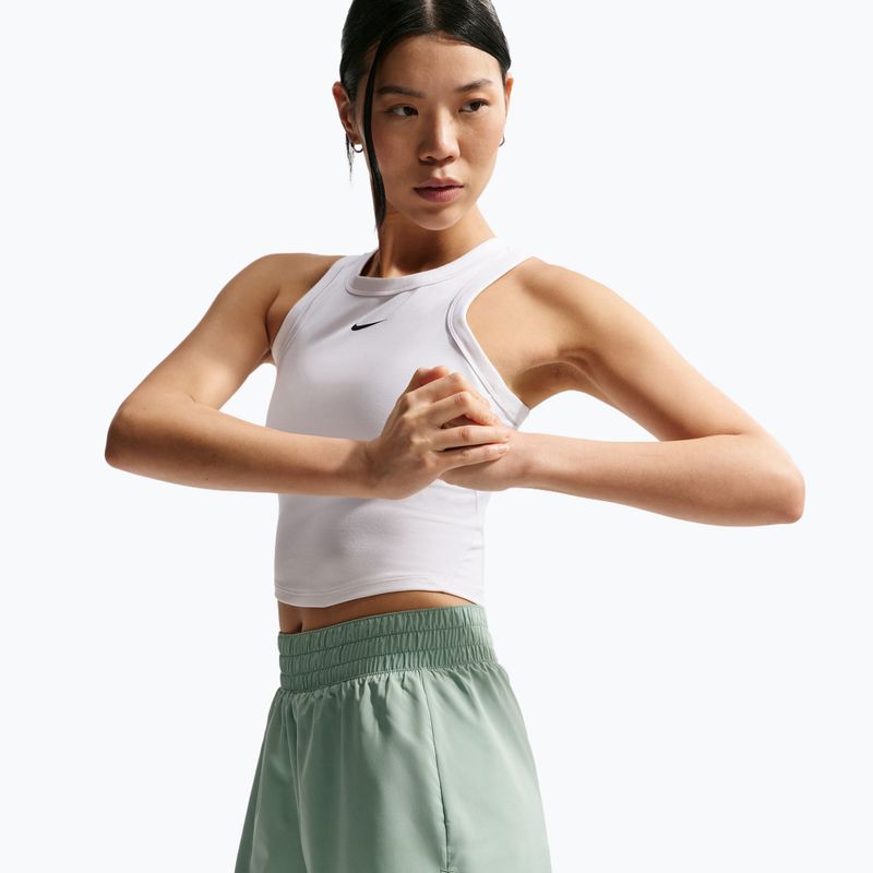 Шорти жіночі Nike One Dri-Fit High-Waisted 3" 2In1 steam/white 3