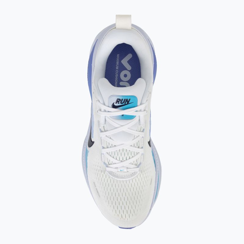 Кросівки для бігу жіночі Nike Vomero 18 white/blue fury/midnight navy 5