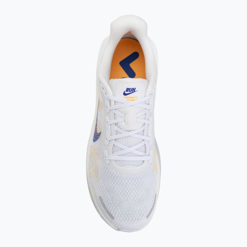 Кросівки для бігу чоловічі Nike Vomero Premium white/total orange/laser orange/lapis 5