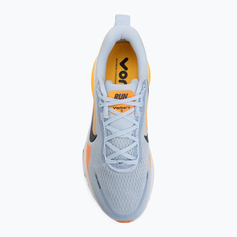 Кросівки для бігу чоловічі Nike Vomero 18 hydrogen blue/laser orange/black 5