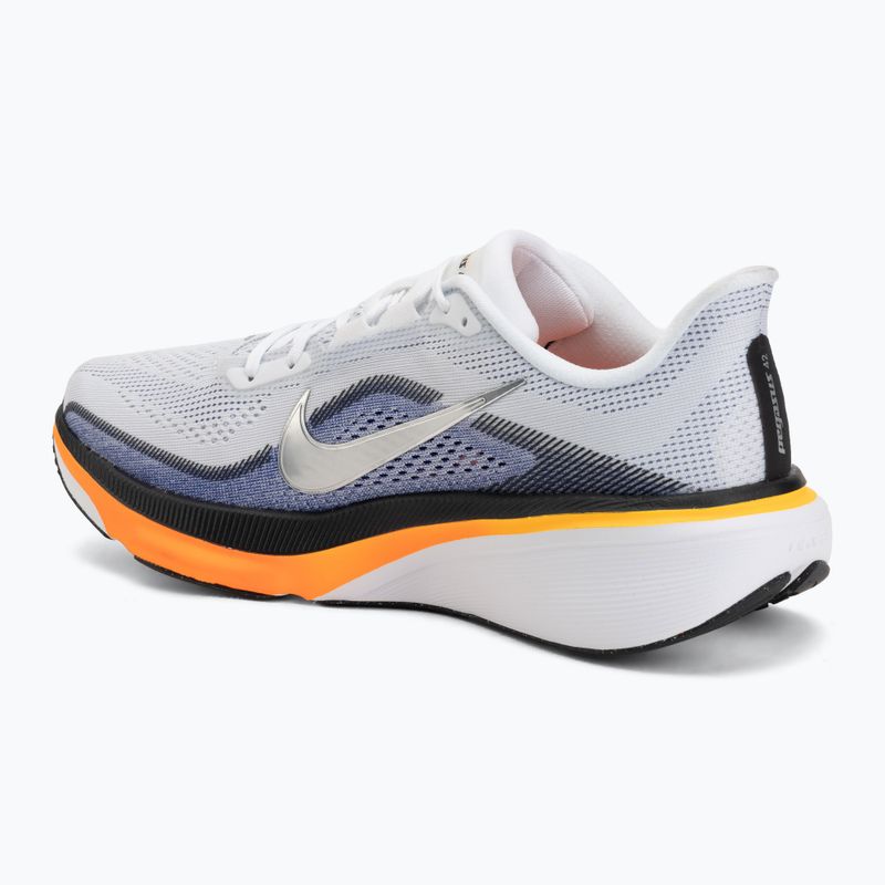 Кросівки для бігу чоловічі Nike Pegasus 42 white/lapis/total orange/metallic silver 3