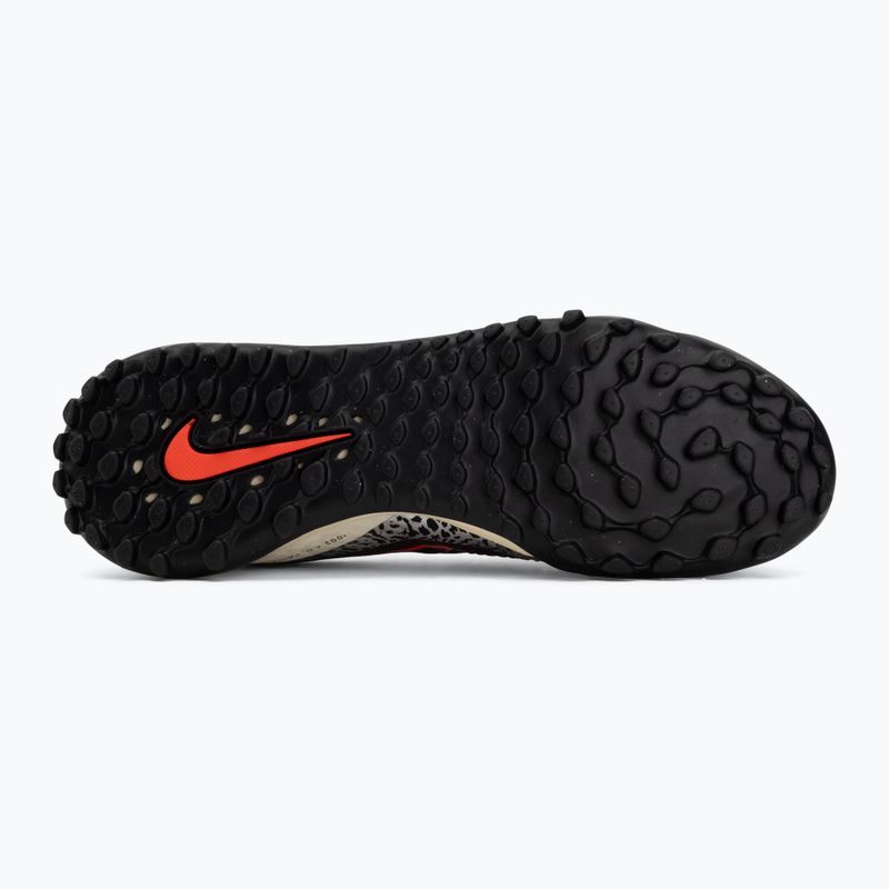 Кросівки футбольні чоловічі Nike United Phantom 6 Low Academy TF burgundy crush/fossil/university red 4