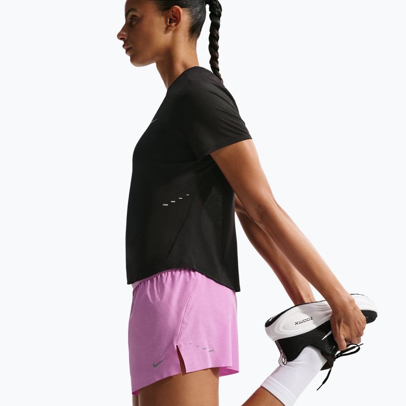 Шорти для бігу чоловічі Nike Swift Breathe Dri-Fit Mid-Rise 2.5" light magenta/photon dust 5