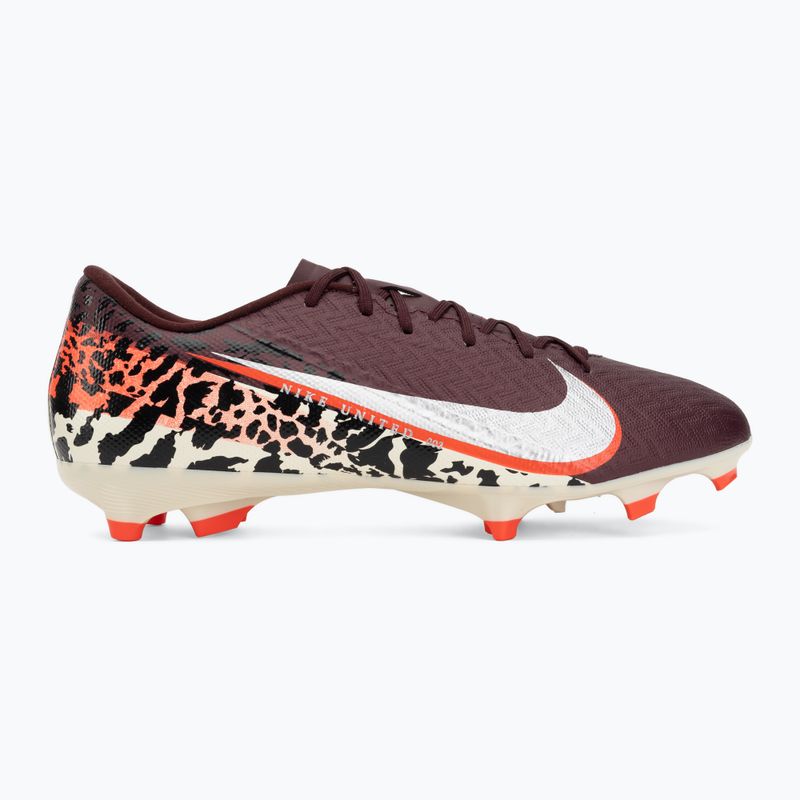 Кросівки футбольні чоловічі Nike United Mercurial Vapor 16 Academy MG burgundy crush/metallic silver 2