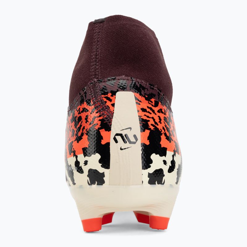 Кросівки футбольні чоловічі Nike United Mercurial Superfly 10 Academy MG burgundy crush/metallic silver 6