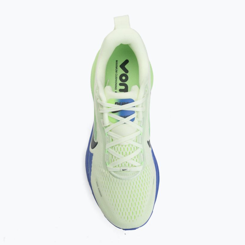 Кросівки для бігу чоловічі Nike Vomero 18 white/volt tint/sapphire/black spruce 5