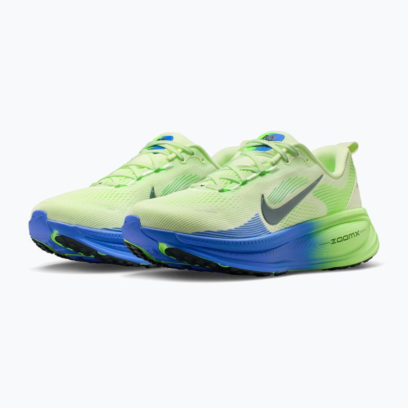 Кросівки для бігу чоловічі Nike Vomero 18 white/volt tint/sapphire/black spruce 3