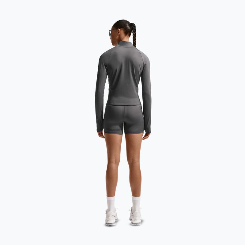Кофта для бігу жіноча Nike Swift Dri-Fit Full Zip Mid-Layer medium ash 3