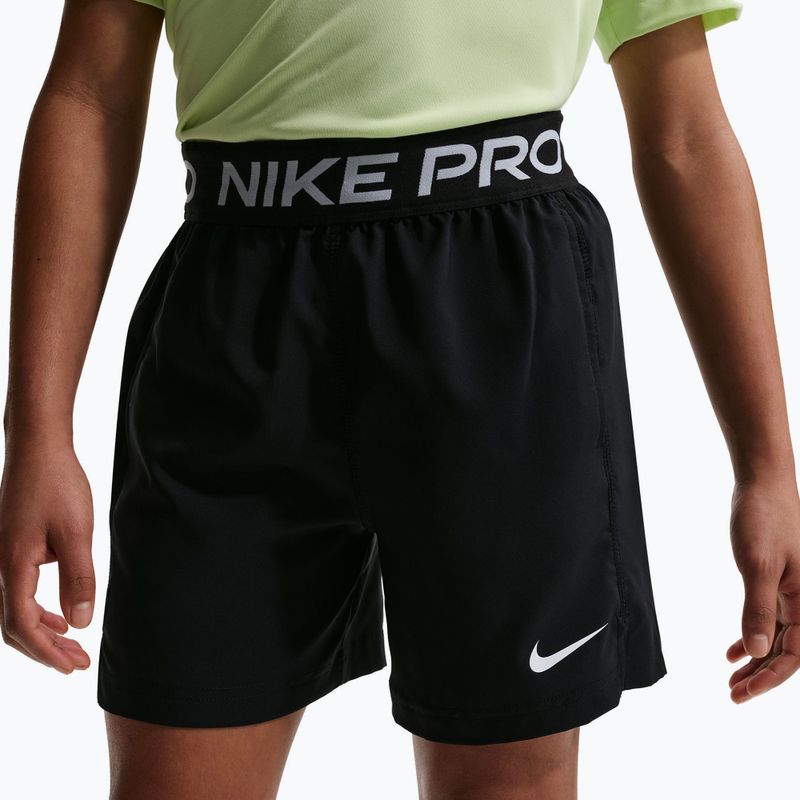 Шорти дитячі Nike Pro Dri-Fit black/white 5