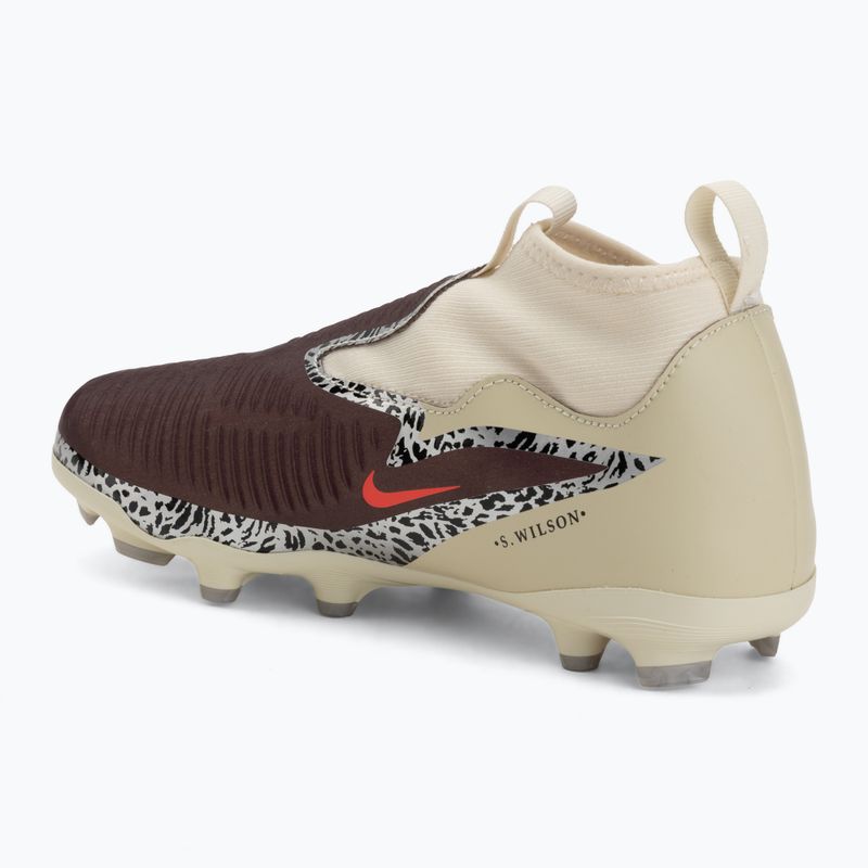 Футбольне взуття дитяче Nike United Jr. Phantom 6 High Academy MG burgundy crush/fossil/university red 3