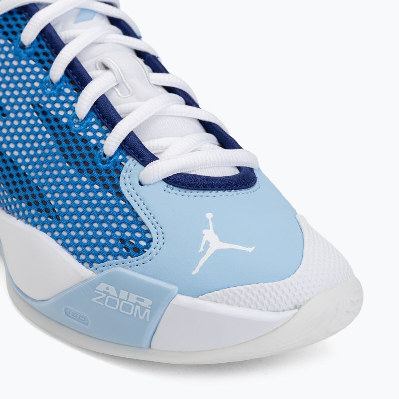 Кросівки для баскетболу чоловічі Nike Jordan Luka 77 white/signal blue/psychic blue 7