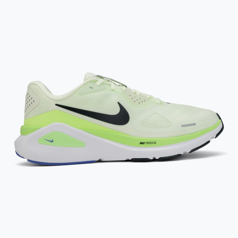 Кросівки для бігу чоловічі Nike Structure 26 volt tint/lime blast/black spruce 2