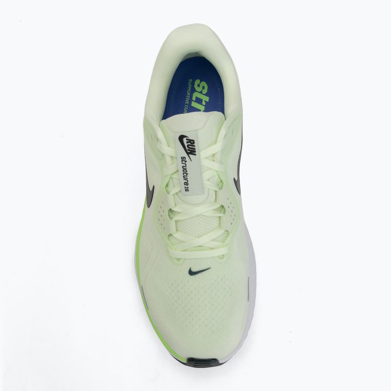 Кросівки для бігу чоловічі Nike Structure 26 volt tint/lime blast/black spruce 5