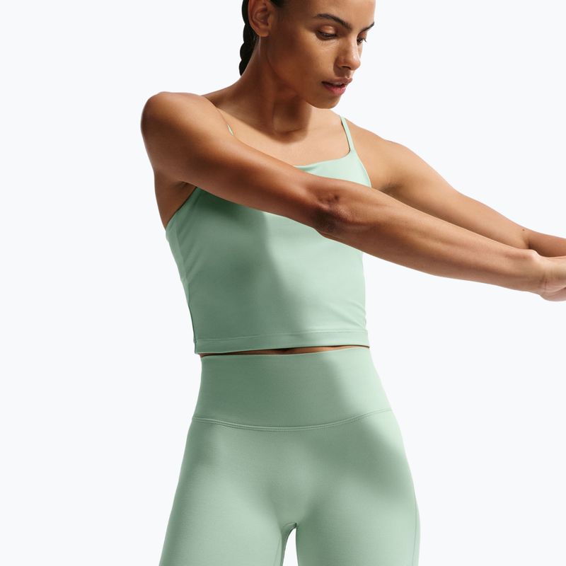 Шорти жіночі Nike One High-Waisted Biker 5" steam/white 5