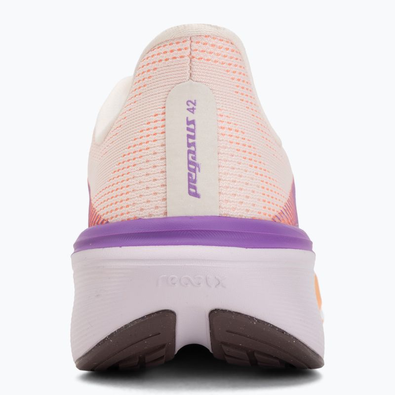 Кросівки для бігу жіночі Nike Pegasus 42 chalk/orange pulse/bright violet/tattoo 6