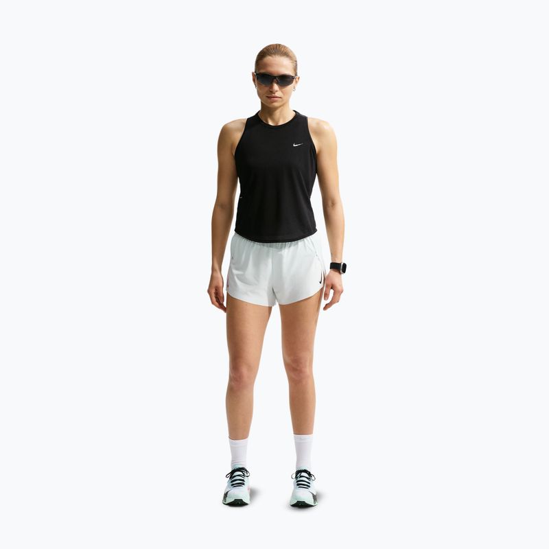 Футболка для бігу жіноча Nike Swift Breathe Dri-Fit black/black/white 2
