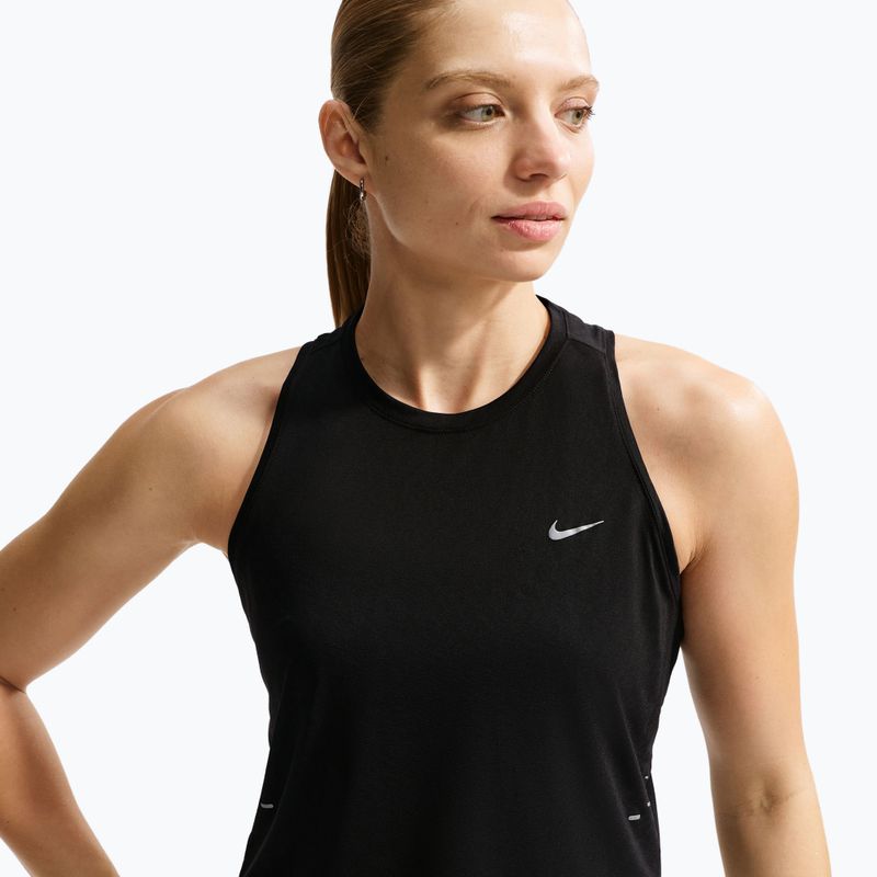 Футболка для бігу жіноча Nike Swift Breathe Dri-Fit black/black/white 4