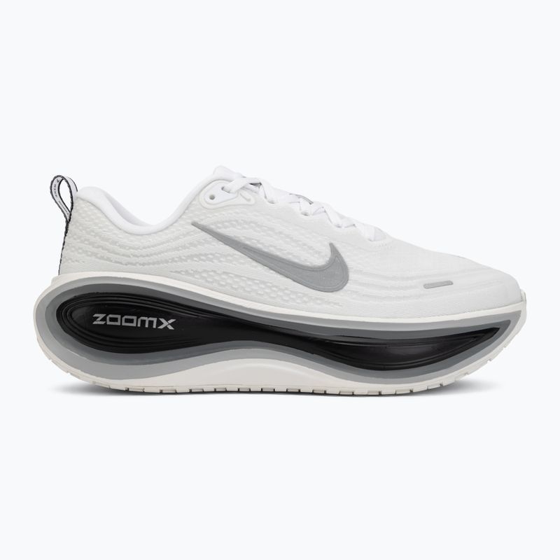 Кросівки для бігу чоловічі Nike Vomero Plus white/black/cool grey/metallic silver 2