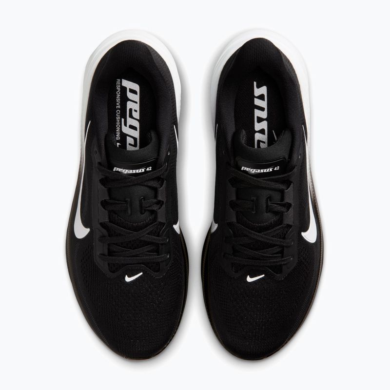 Кросівки для бігу жіночі Nike Pegasus 42 black/iron grey/white 5