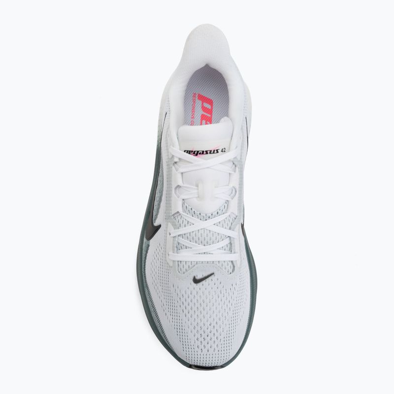 Кросівки для бігу чоловічі Nike Pegasus 42 white/mineral slate/hyper pink/black 5