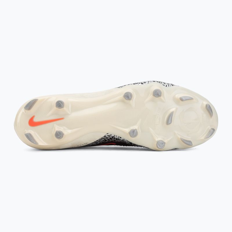 Кросівки футбольні чоловічі Nike United Phantom 6 Low Academy MG burgundy crush/fossil/university red 4