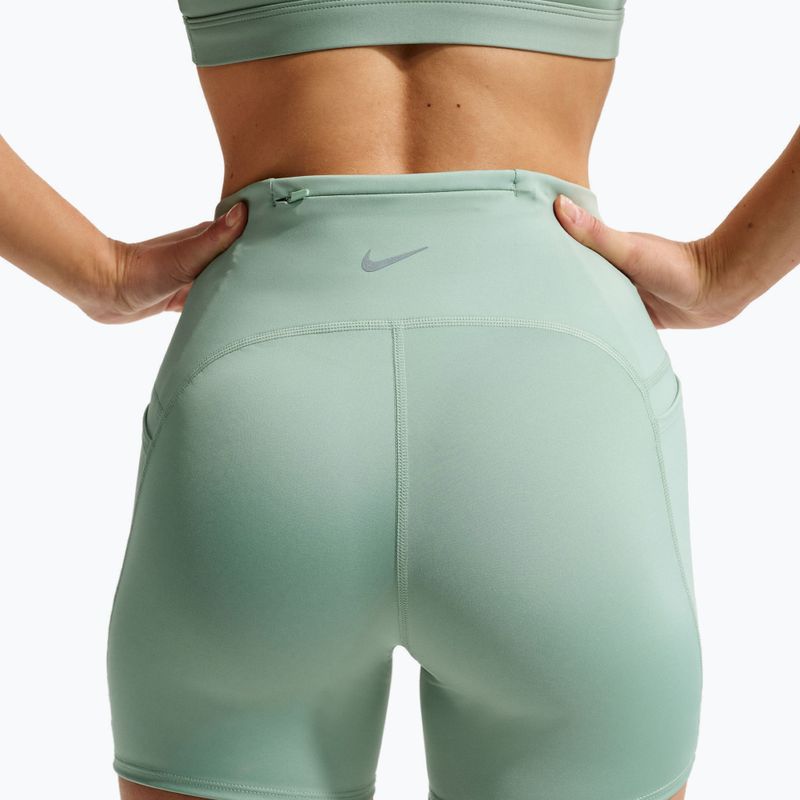 Шорти для бігу жіночі Nike Swift High-Waisted 4" steam 7