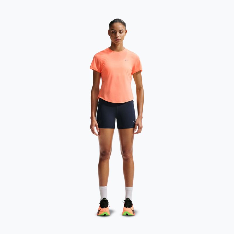 Футболка для бігу жіноча Nike Swift Breathe Dri-Fit orange pulse/photon dust 2