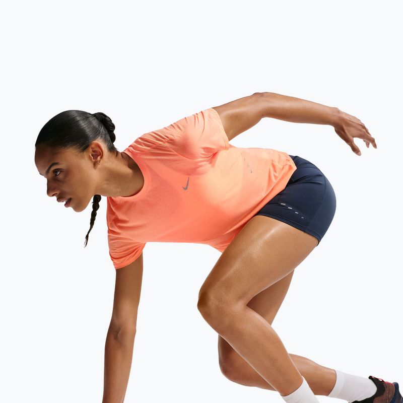 Футболка для бігу жіноча Nike Swift Breathe Dri-Fit orange pulse/photon dust 6