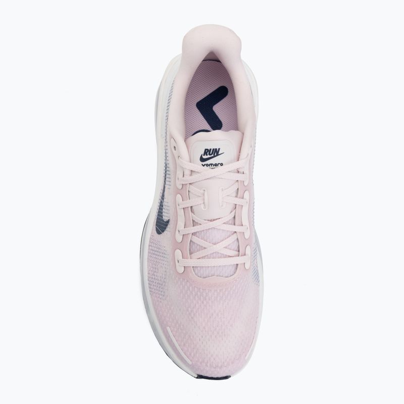 Кросівки для бігу жіночі Nike Vomero Premium pearl pink/white/midnight navy 5