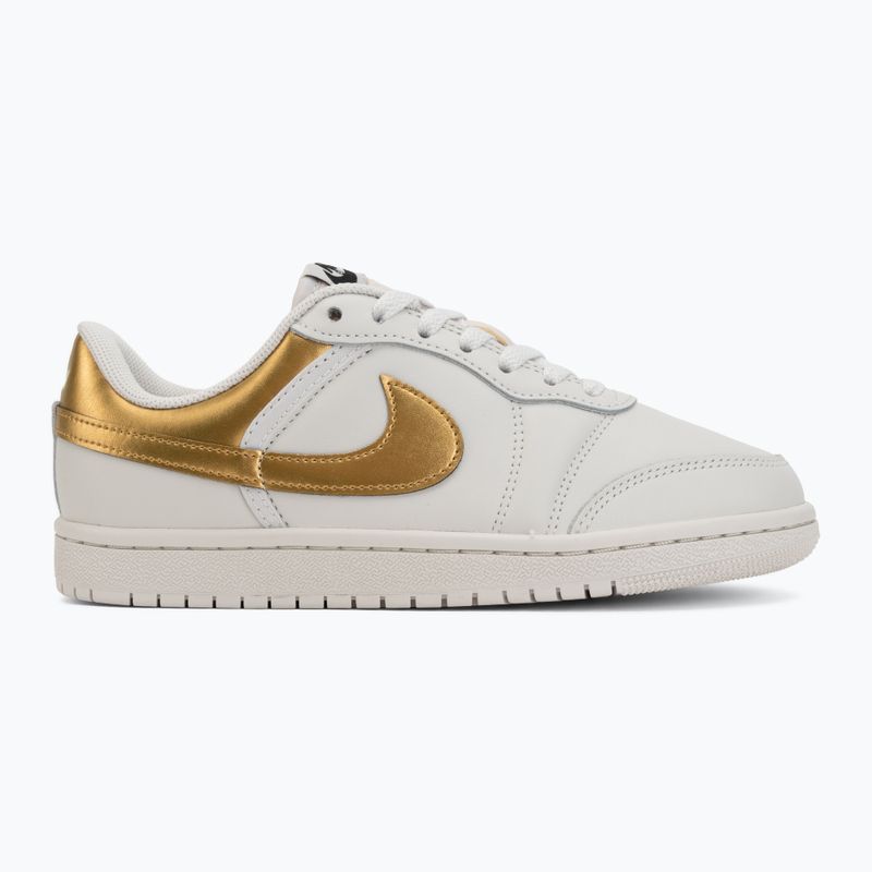 Жіночі кросівки Air Jordan Skyline Low swan/black/metallic gold 2