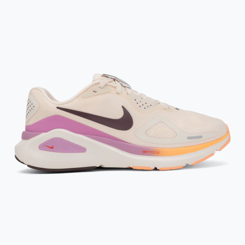 Кросівки для бігу жіночі Nike Structure 26 chalk/light magenta/orange pulse/tattoo 2