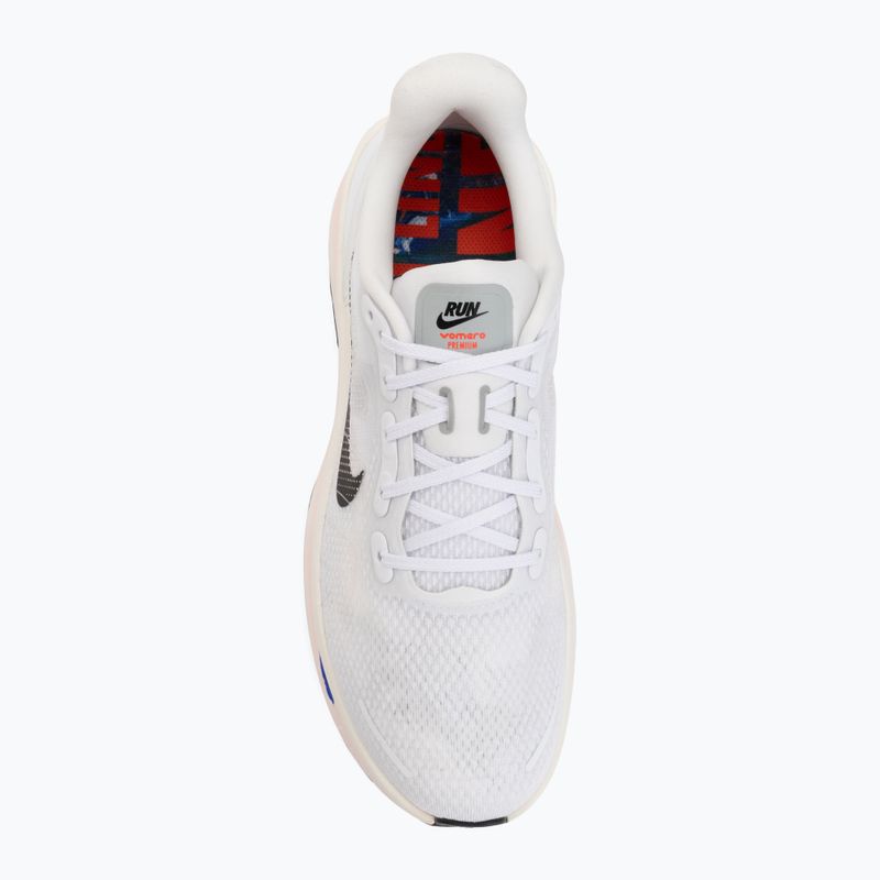Кросівки для бігу чоловічі Nike Vomero Premium white/racer blue/bright crimson/black 5