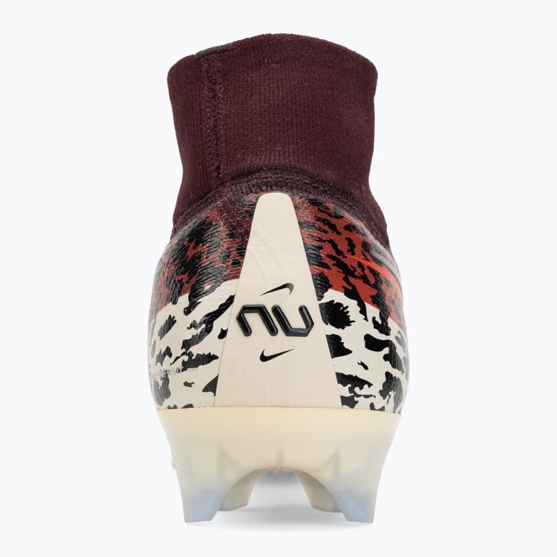 Кросівки футбольні чоловічі Nike United Superfly 10 Elite burgundy crush/university red/fossil/metal silver 6