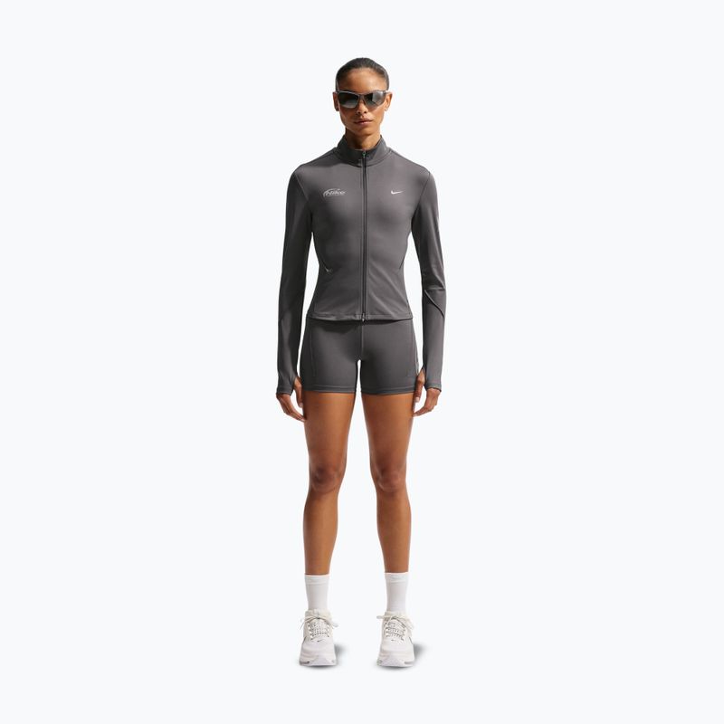 Легінси жіночі Nike Swift High Waisted 4" medium ash 2