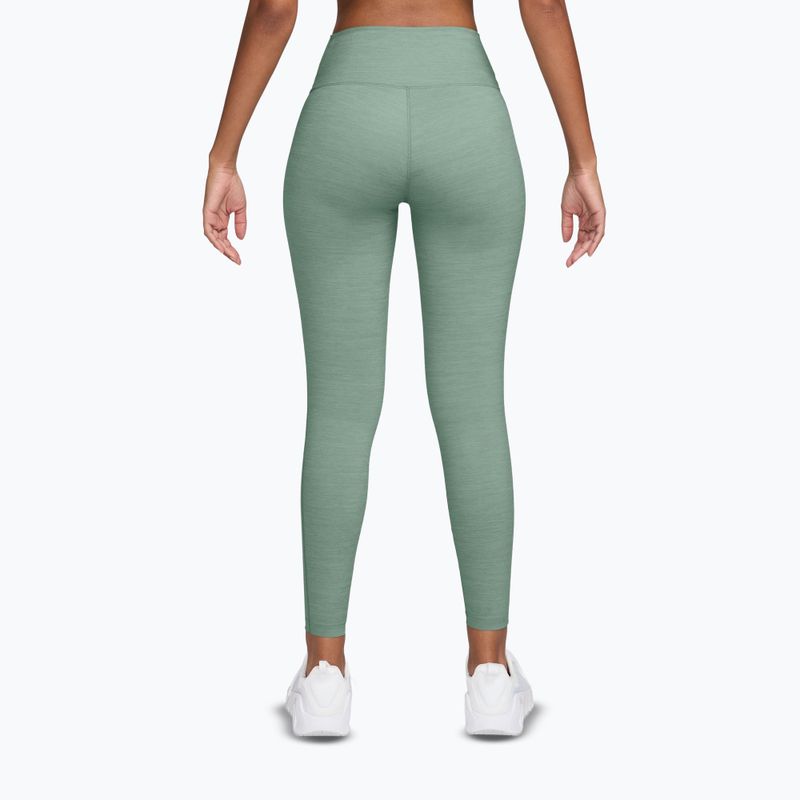 Легінси жіночі Nike One Seamless Front High-Waisted steam/white 2
