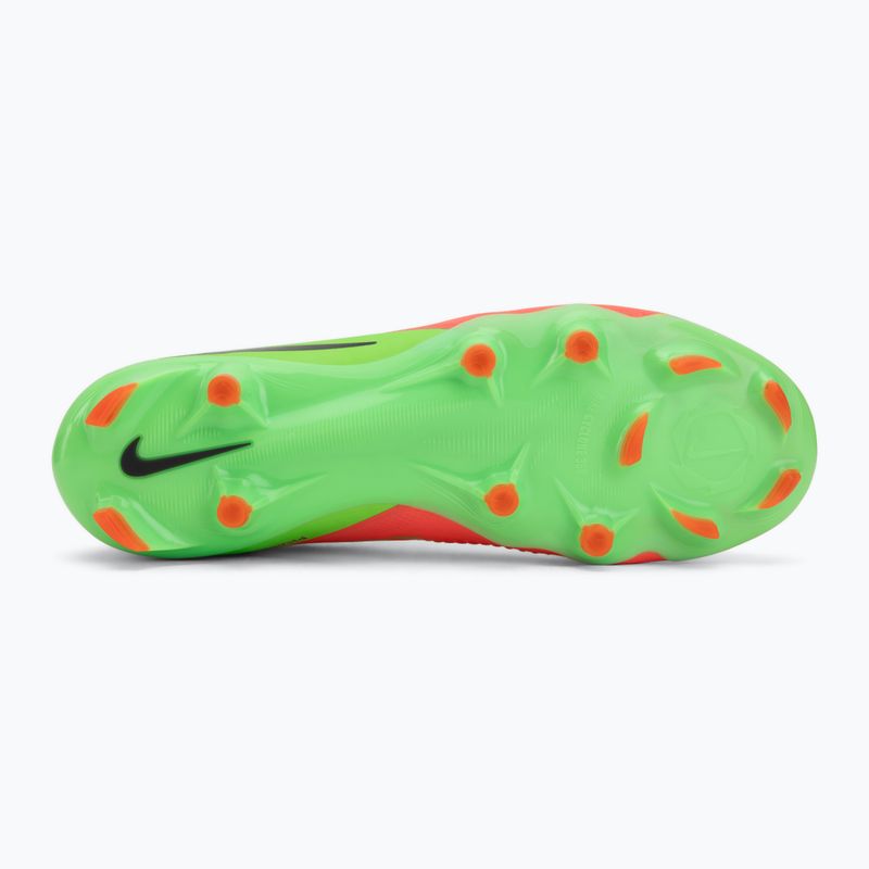 Кросівки футбольні чоловічі Nike Phantom 6 Low Pro Erling Haaland FG hot punch/green strike/black 4