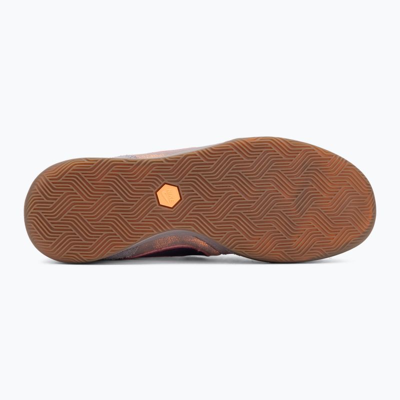 Кросівки футбольні чоловічі Nike Tiempo Streetgato PRM IC light violet ore/gum dark brown/peony 4