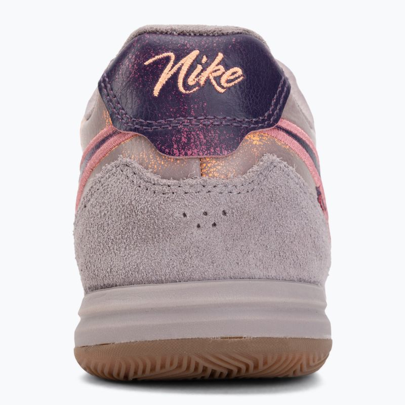 Кросівки футбольні чоловічі Nike Tiempo Streetgato PRM IC light violet ore/gum dark brown/peony 6