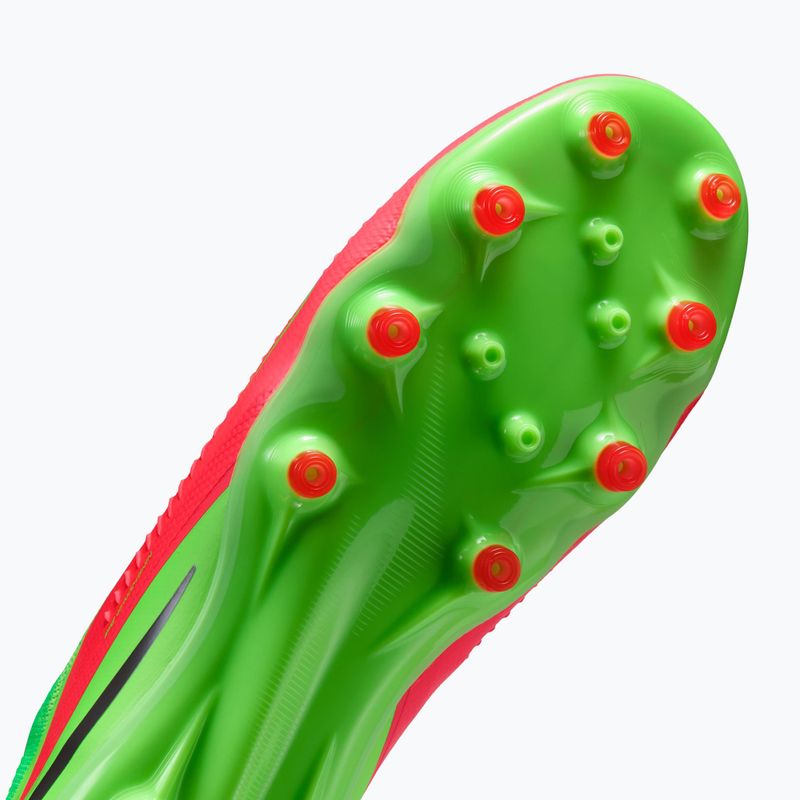Кросівки футбольні чоловічі Nike Phantom 6 Low Pro Erling Haaland AG hot punch/green strike/black 4