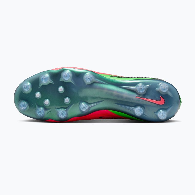 Кросівки футбольні чоловічі Nike Phantom 6 Low Elite Erling Haaland AG hot punch/green strike/black 2