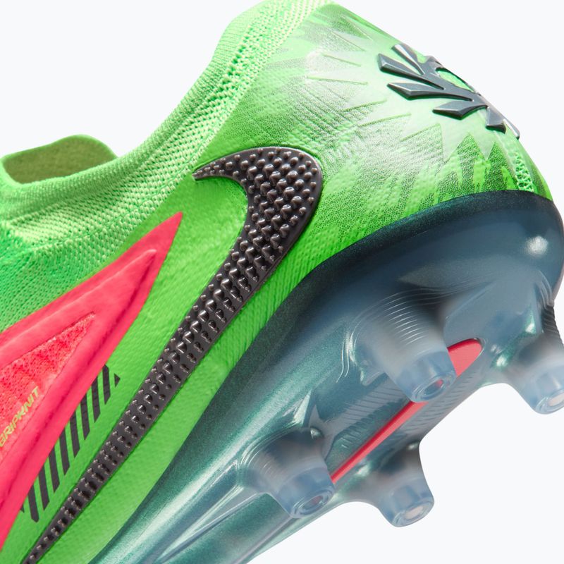 Кросівки футбольні чоловічі Nike Phantom 6 Low Elite Erling Haaland AG hot punch/green strike/black 5