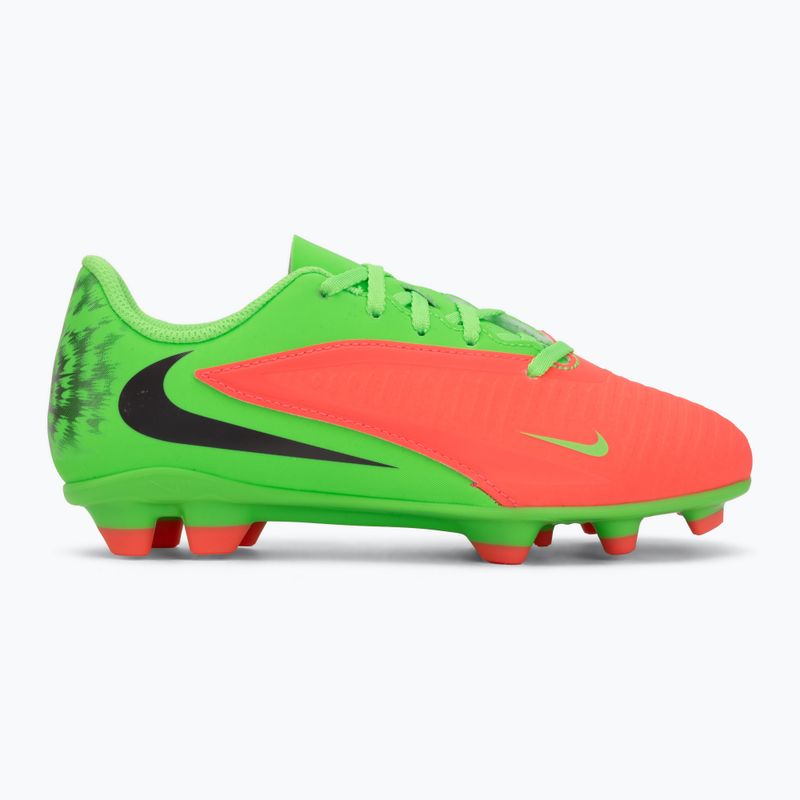 Футбольне взуття дитяче Nike Jr. Phantom 6 Club Erling Haaland MG hot punch/green strike/black 2