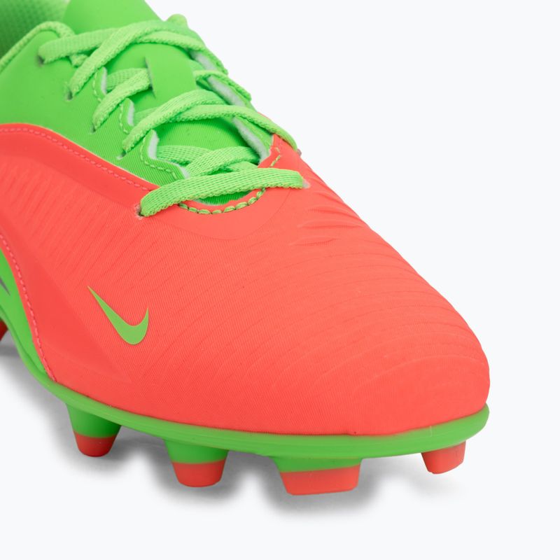 Футбольне взуття дитяче Nike Jr. Phantom 6 Club Erling Haaland MG hot punch/green strike/black 7