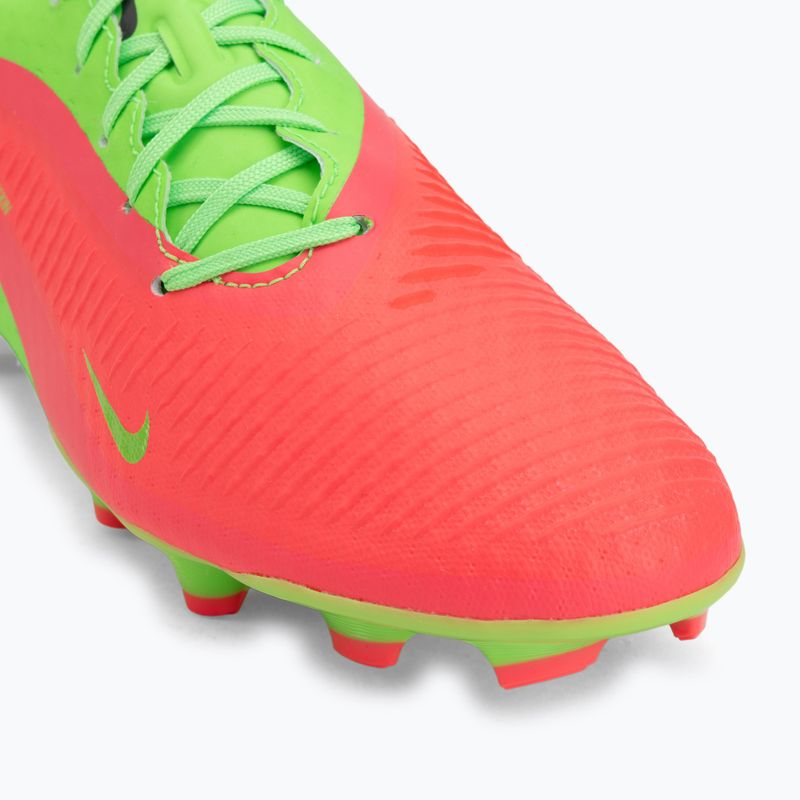 Кросівки футбольні чоловічі Nike Phantom 6 Low Pro Erling Haaland AG hot punch/green strike/black 7