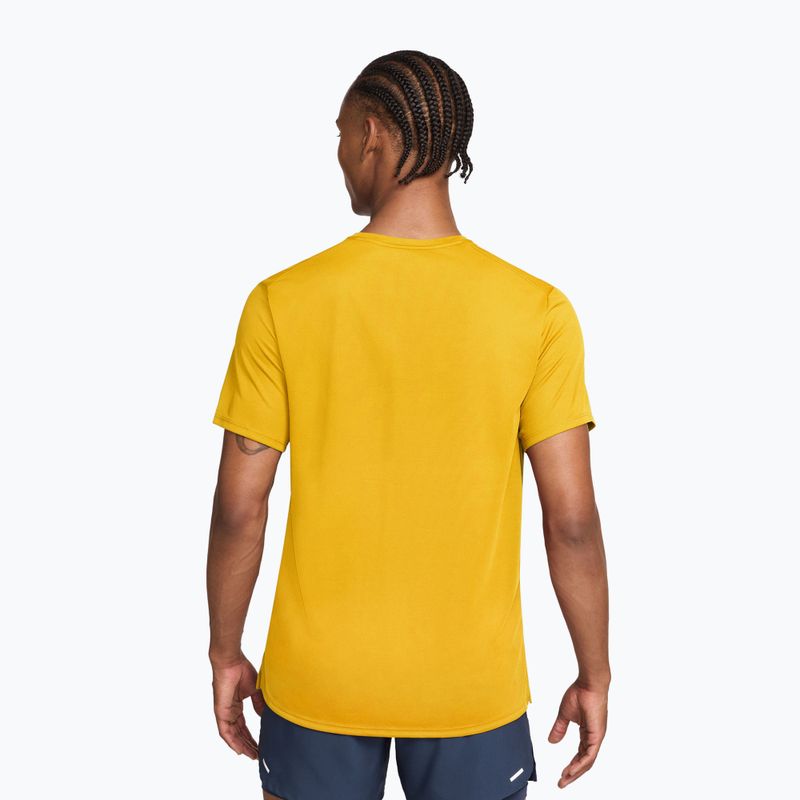 Футболка для бігу чоловіча Nike Miler Dri-Fit UV laser orange/total orange 2